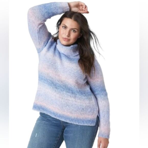 Lane Bryant Cowl Neck Sweater Sz 14/16 - Picture 1 of 9